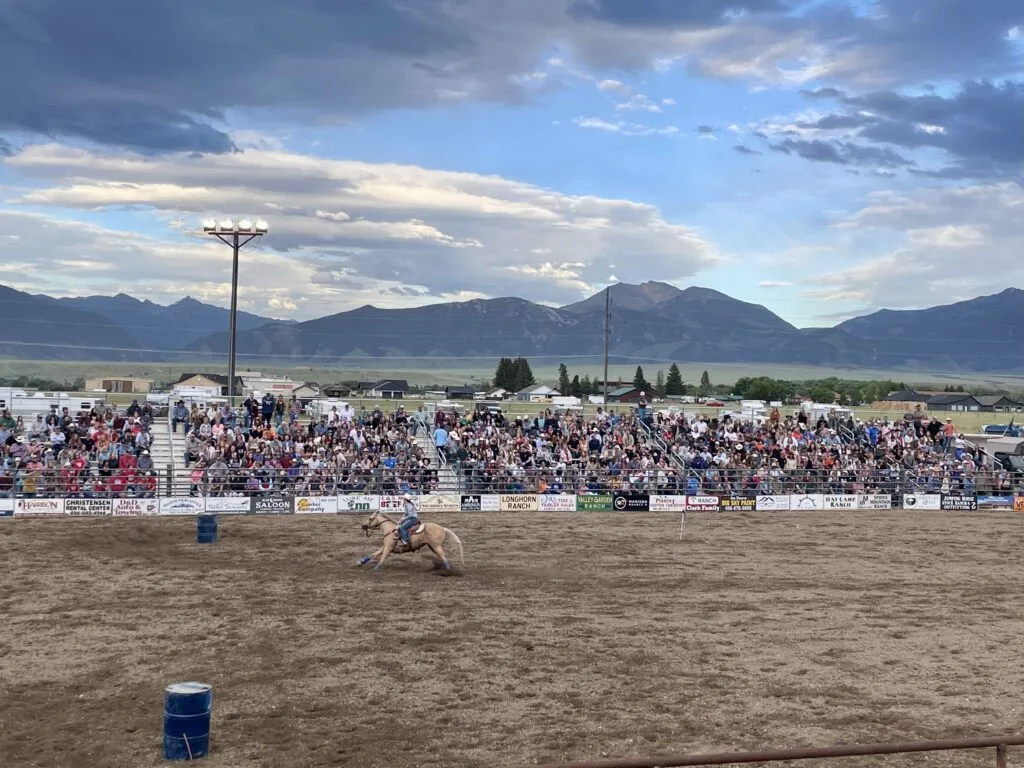 4th of July parade floats in Ennis, Montana