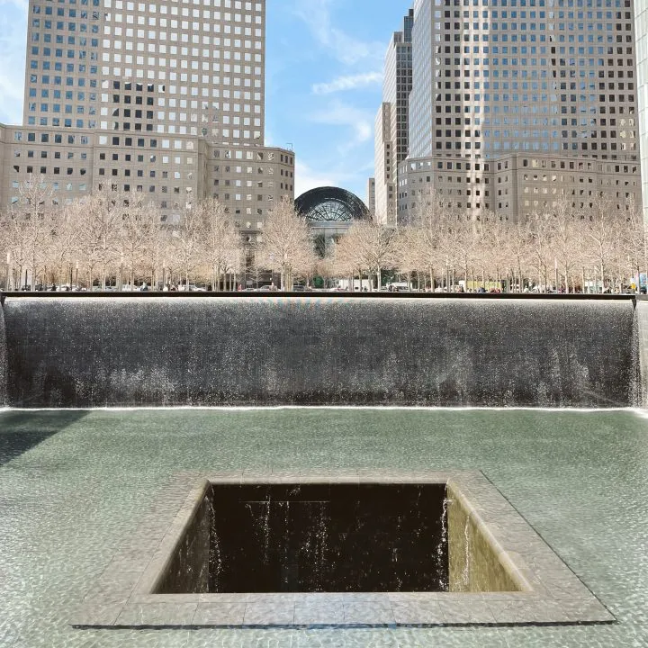 9/11 reflecting pool
