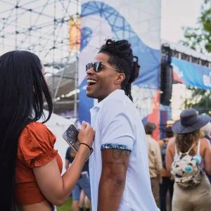 A crowd enjoying a concert at the Waterfront Blues Festival, one of the major music events among fun things to do in Portland