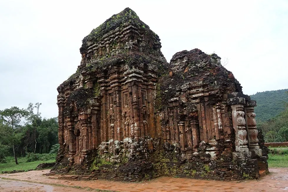 A ruined temple in South east Asia