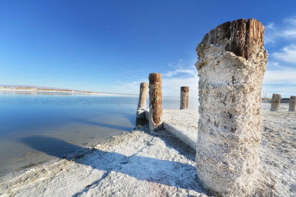 Abandoned structure near the Salton Sea, a unique destination for photography day trips