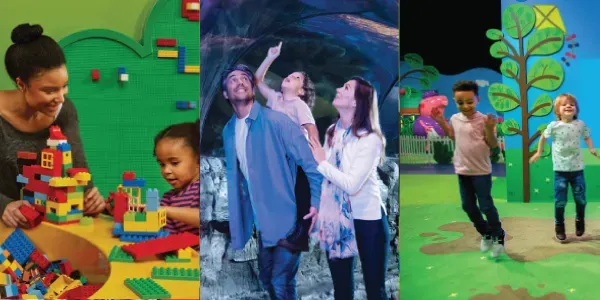 Admission to LEGOLAND Discovery Center, SEA LIFE Aquarium, and Peppa Pig World of Play