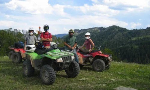 Adventurous ATV riding in Big Sky Country, Montana trips activity.