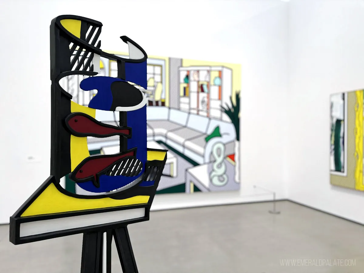 Your Essential Guide to Planning a Trip to Los Angeles art exhibit at The Broad Museum, a must visit on your 4 Day Los Angeles itinerary