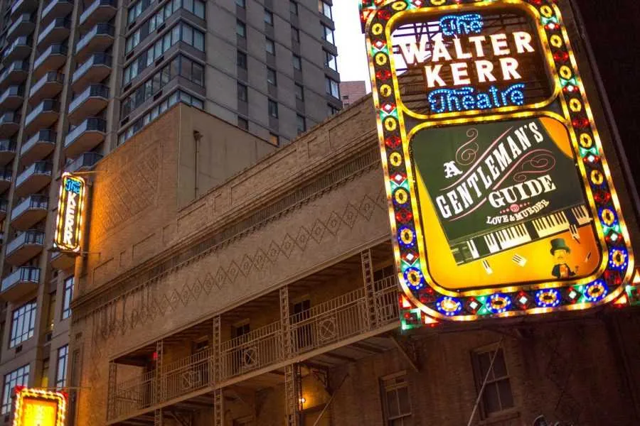 Broadway theater in Times Square, a highlight of the top 10 NYC attractions