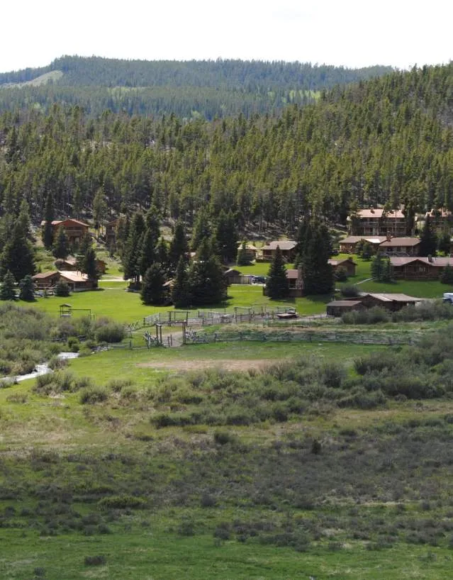 Buffalo Paradise Guest Ranch in Johnson County, Wyoming.