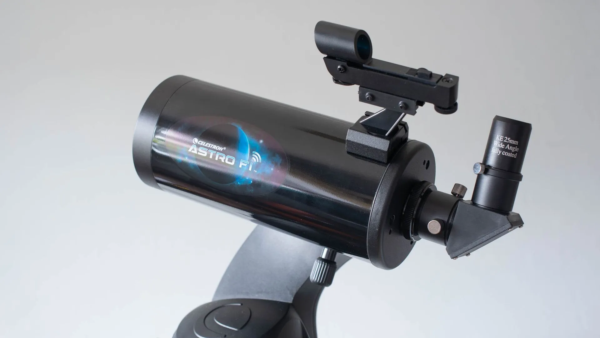 Celestron Astro Fi 102 portable amateur telescope outdoors