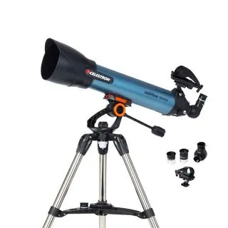 Celestron Inspire 100AZ, a budget-friendly good backyard telescope option