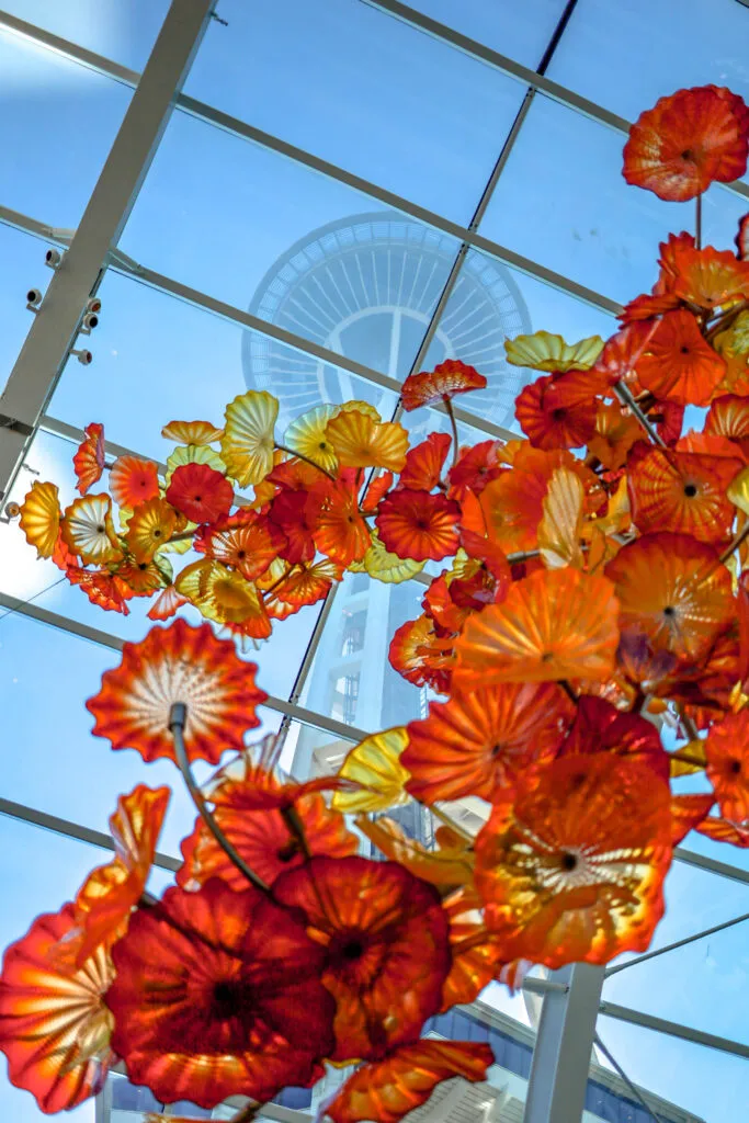 chihuly glass and garden seattle space needle