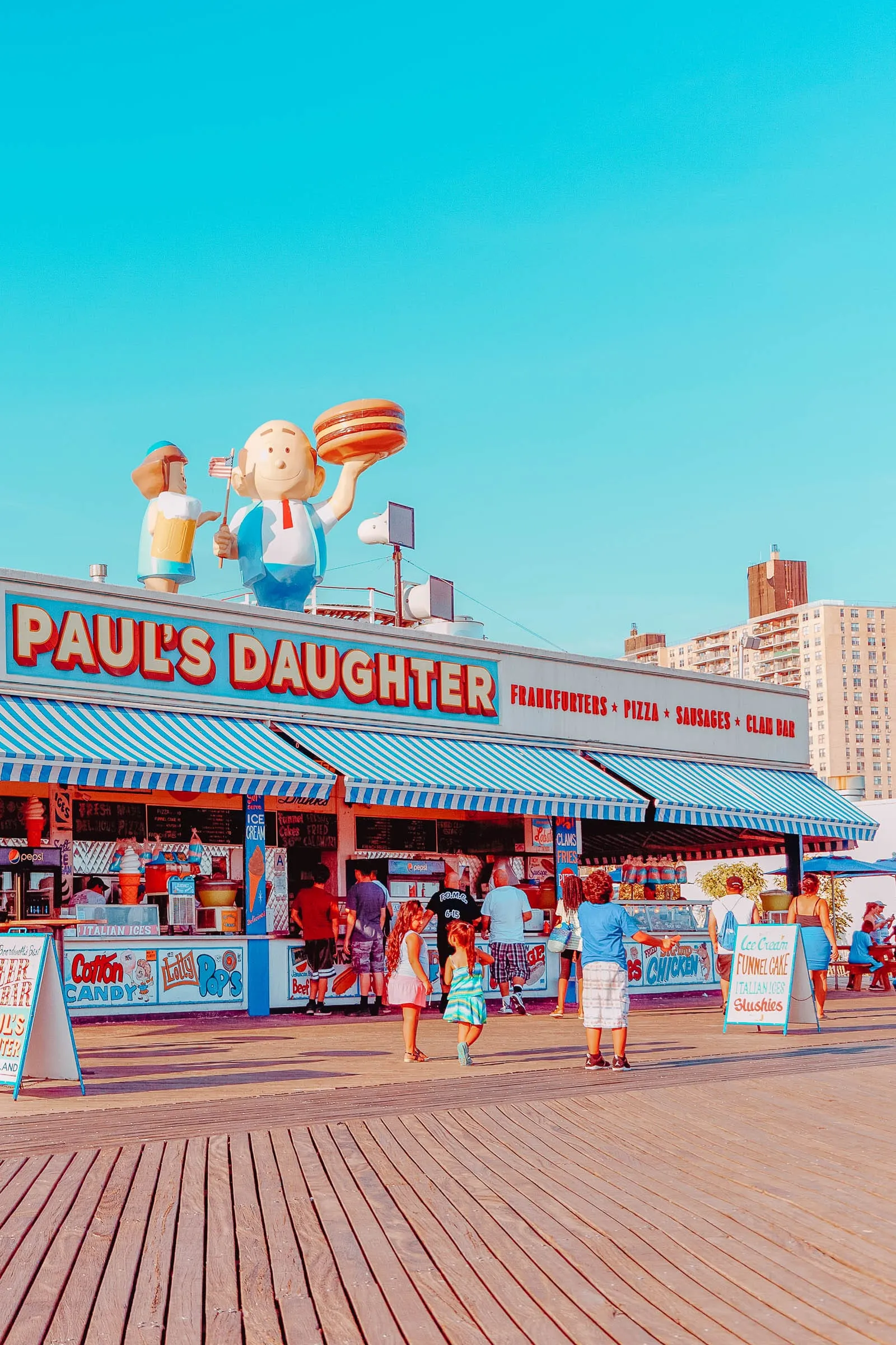 Classic Coney Island hot dog from Nathan's Famous