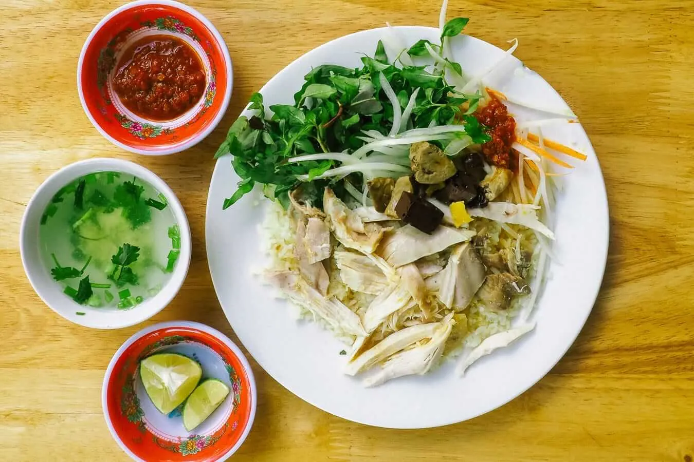 Com ga, Hoi An chicken rice found in all corners of the town. Photo: Agnuush Monstar