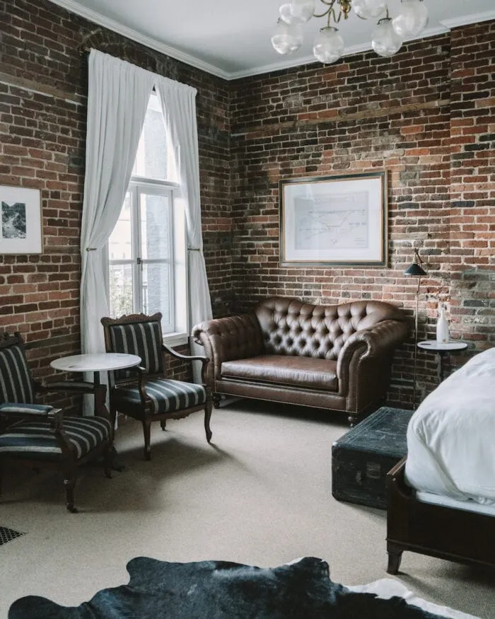 Comfortable hotel room interior in Nevada, a cozy place to stay while exploring fun things to do in nevada