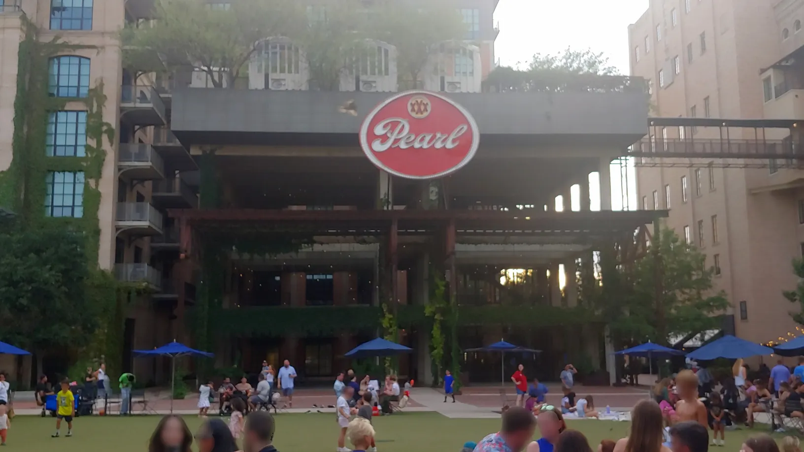 Common area of Pearl District, showcasing the modern environment where you can explore what to eat in san antonio texas