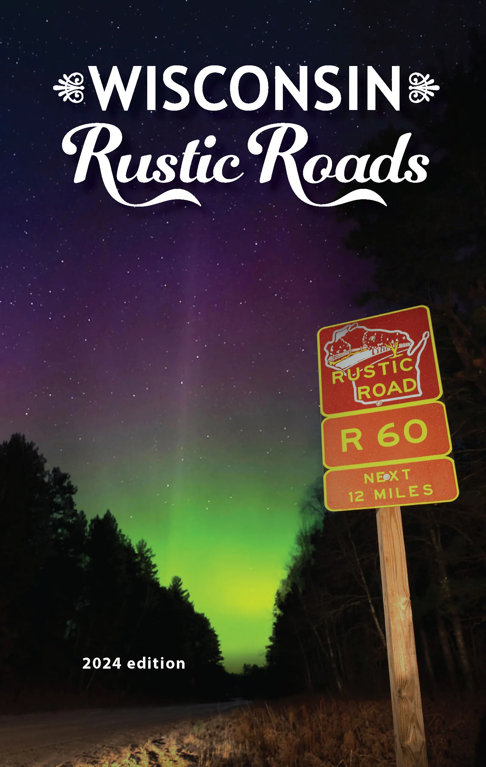 Cover of the 2024 Rustic Roads Guide book