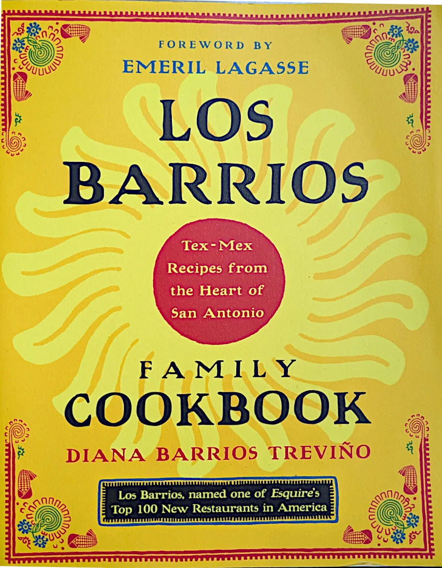 Cover of the Los Barrios Family Cookbook