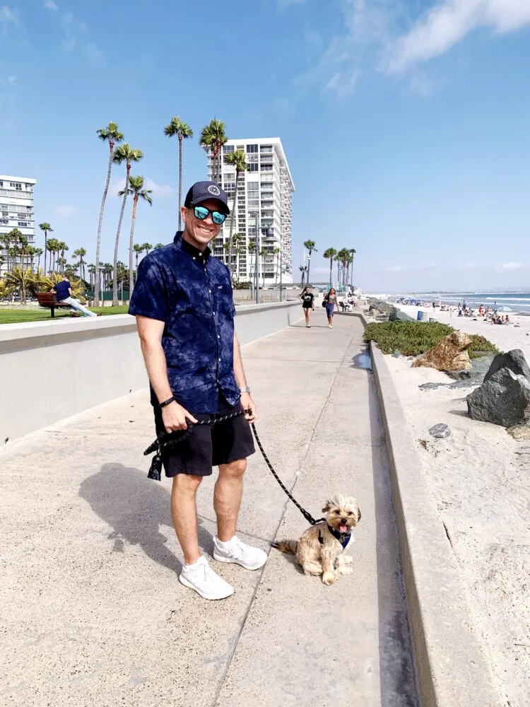Day trip to San Diego with bike path on Coronado Island