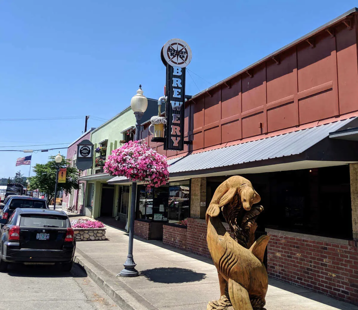 Defeat River Brewery exterior in Reedsport, Oregon