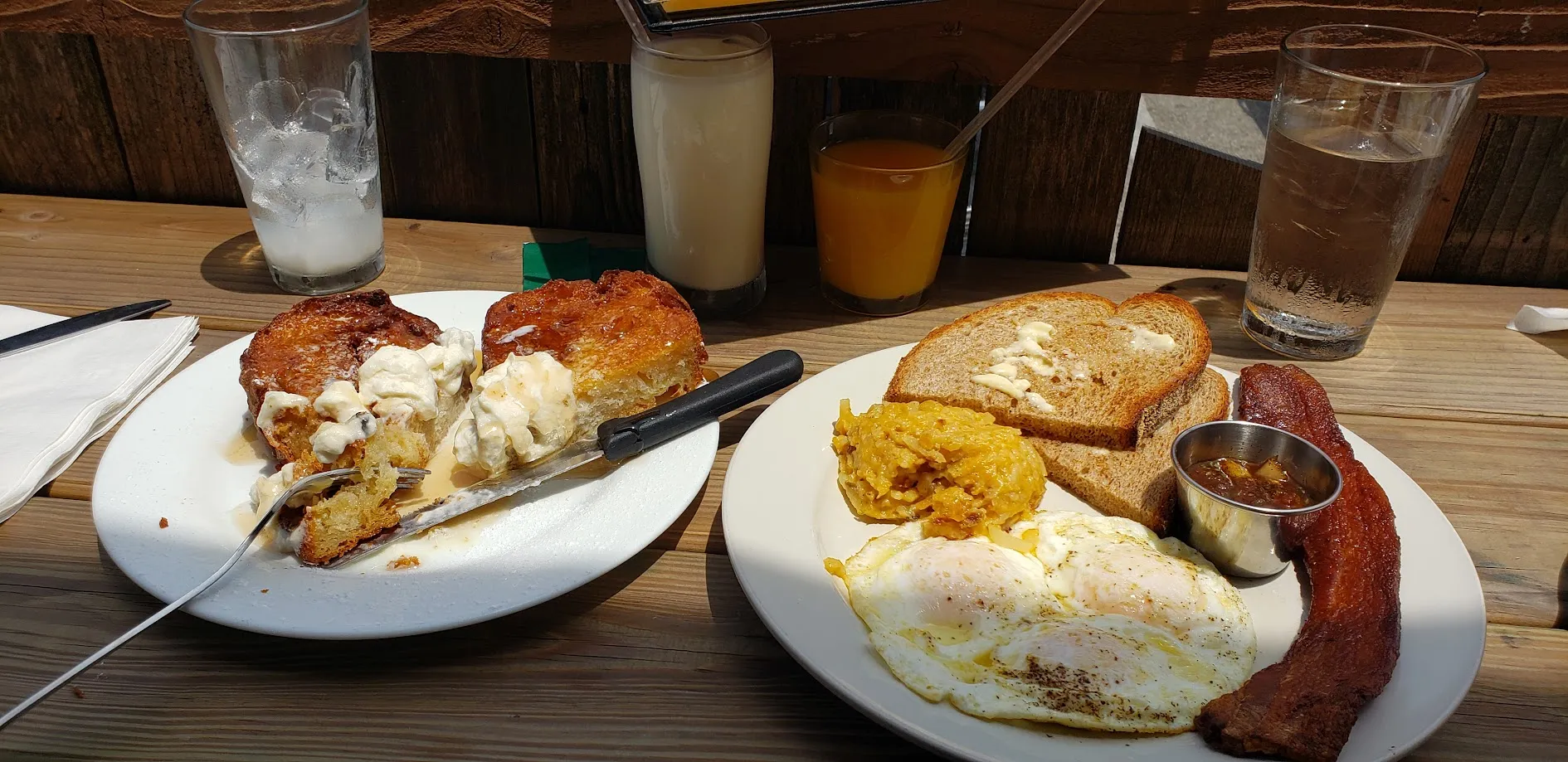 Delicious Chicken Fried Steak at Phoebe's Diner on Oltorf, known for best breakfast in Austin
