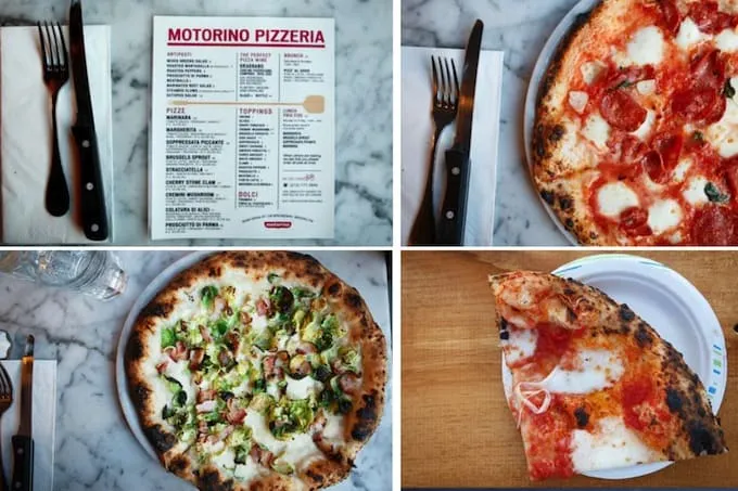 Delicious New York style pizza slice - must try food when visiting new york