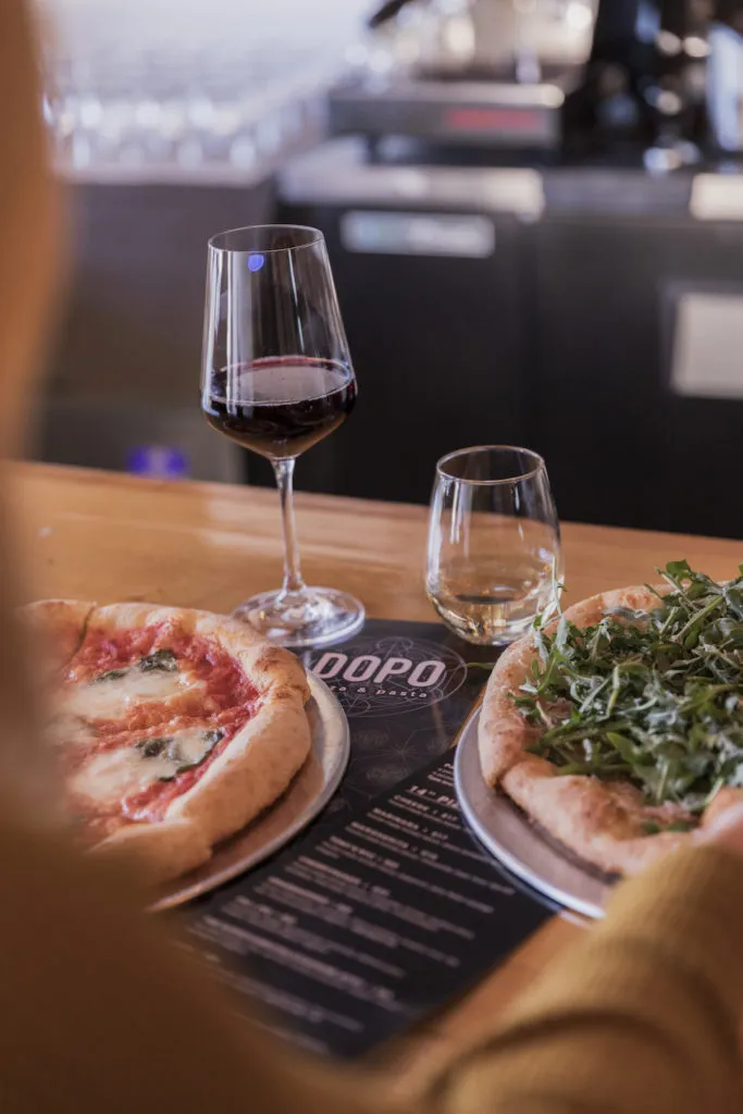 Delicious pizza served at DOPO Pizza &amp; Pasta in Reno Midtown