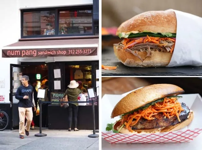Delicious sandwich from a New York eatery - must try food when visiting new york