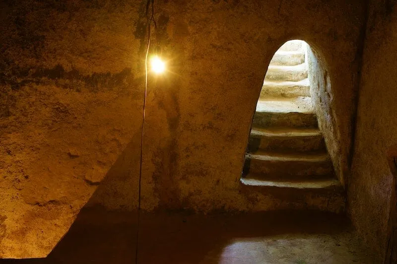 Entrance to the Cu Chi Tunnels