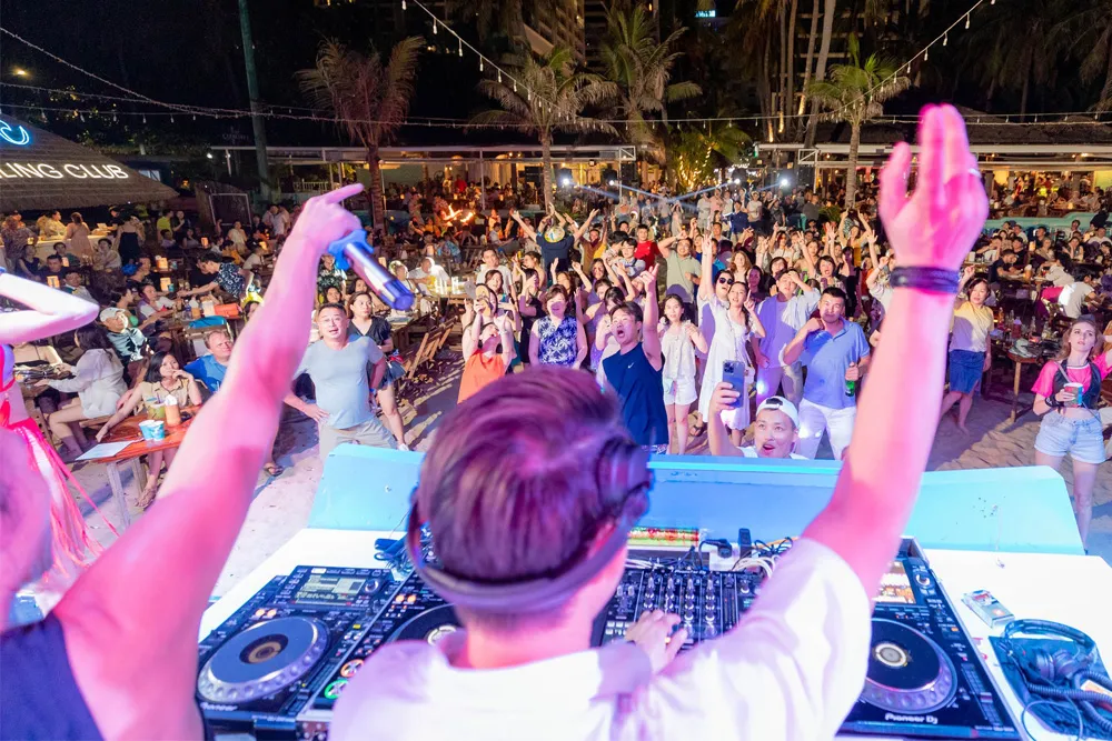Experiencing the vibrant beach party scene in Nha Trang, Vietnam