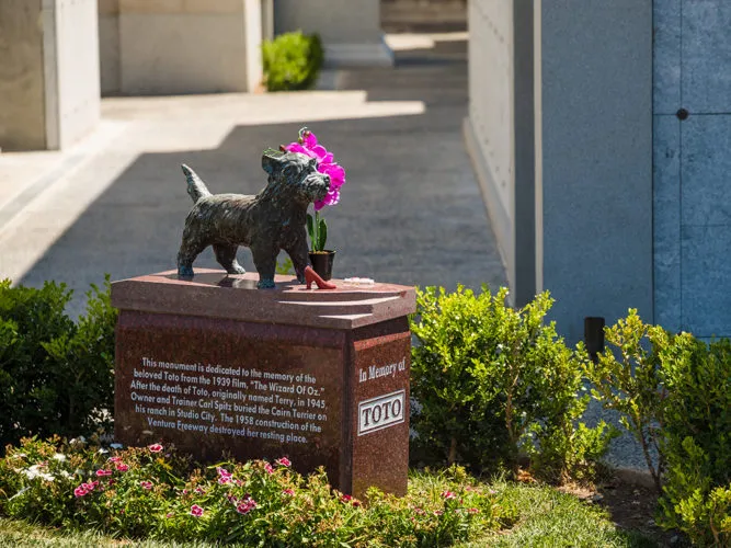 Exploring Hollywood Forever Cemetery during a hollywood day trip