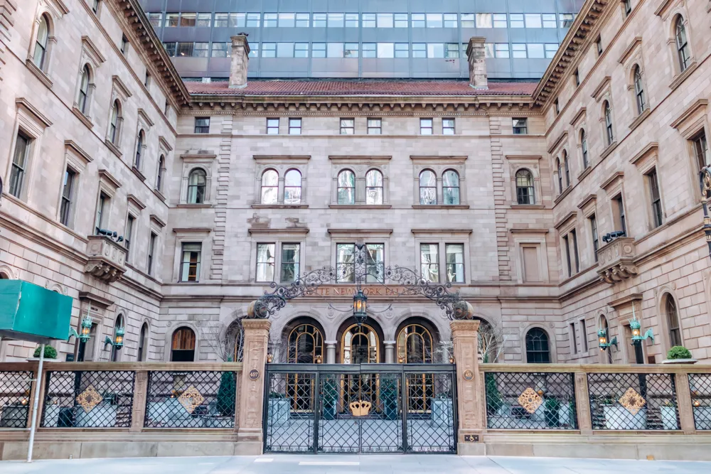Exterior of the Lotte New York Palace