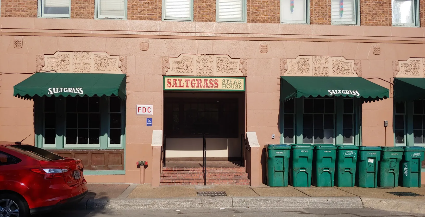 Exterior view of Saltgrass Steak House restaurant