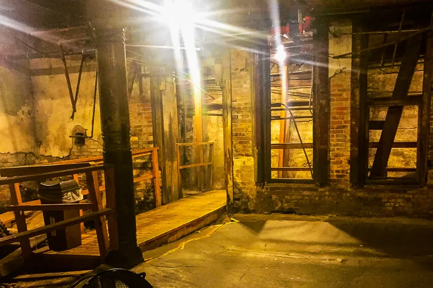Exterior view of the entrance to the historic Seattle Underground Tour