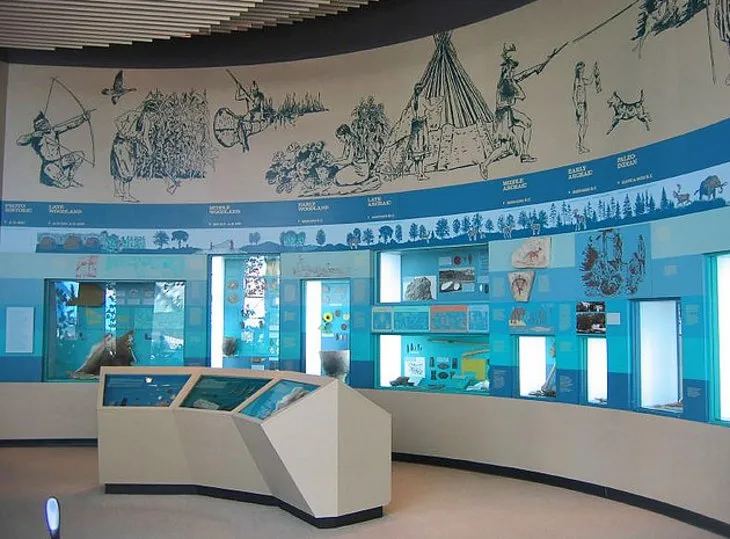 Exterior view of the Michigan Historical Museum building in Lansing