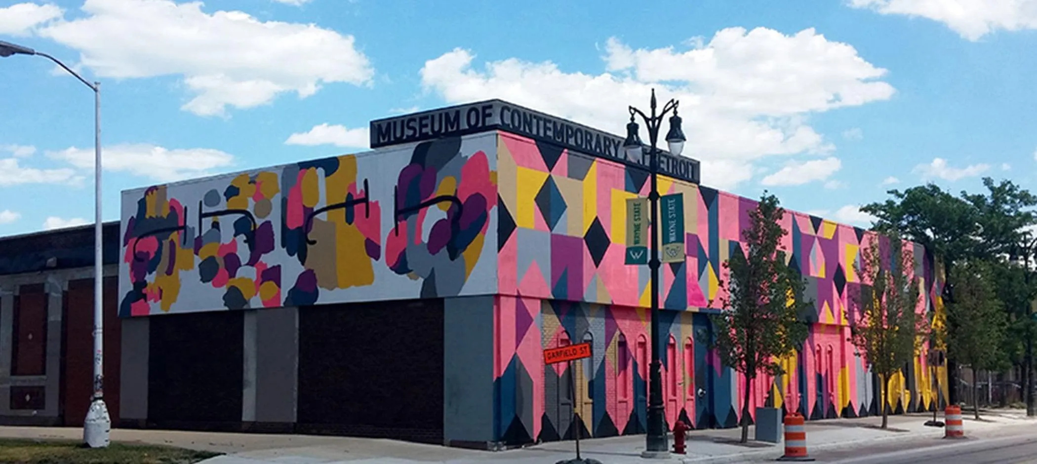 Exterior view of the Museum of Contemporary Art Detroit building