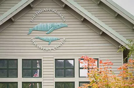 Exterior view of the SE Alaska Discovery Center, a great spot for fun things to do in Ketchikan Alaska