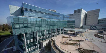 Exterior view of VA Puget Sound Health Care System, a training location for adult plastic surgery within University Of Washington Plastic Surgery.
