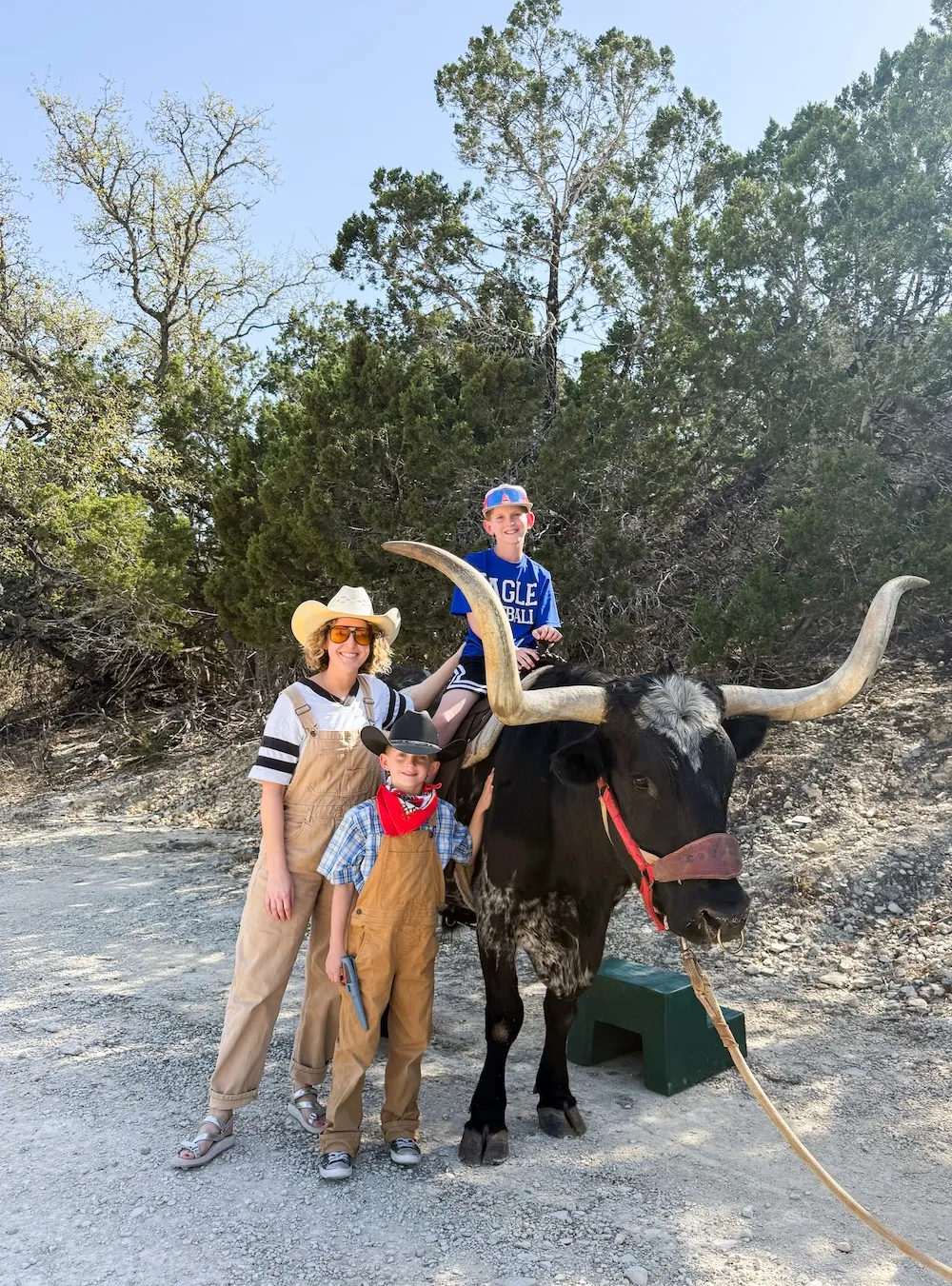 Texas Where to Go - Your Ultimate Guide to the Lone Star State Family horseback riding at Mayan Dude Ranch during a Texas vacation