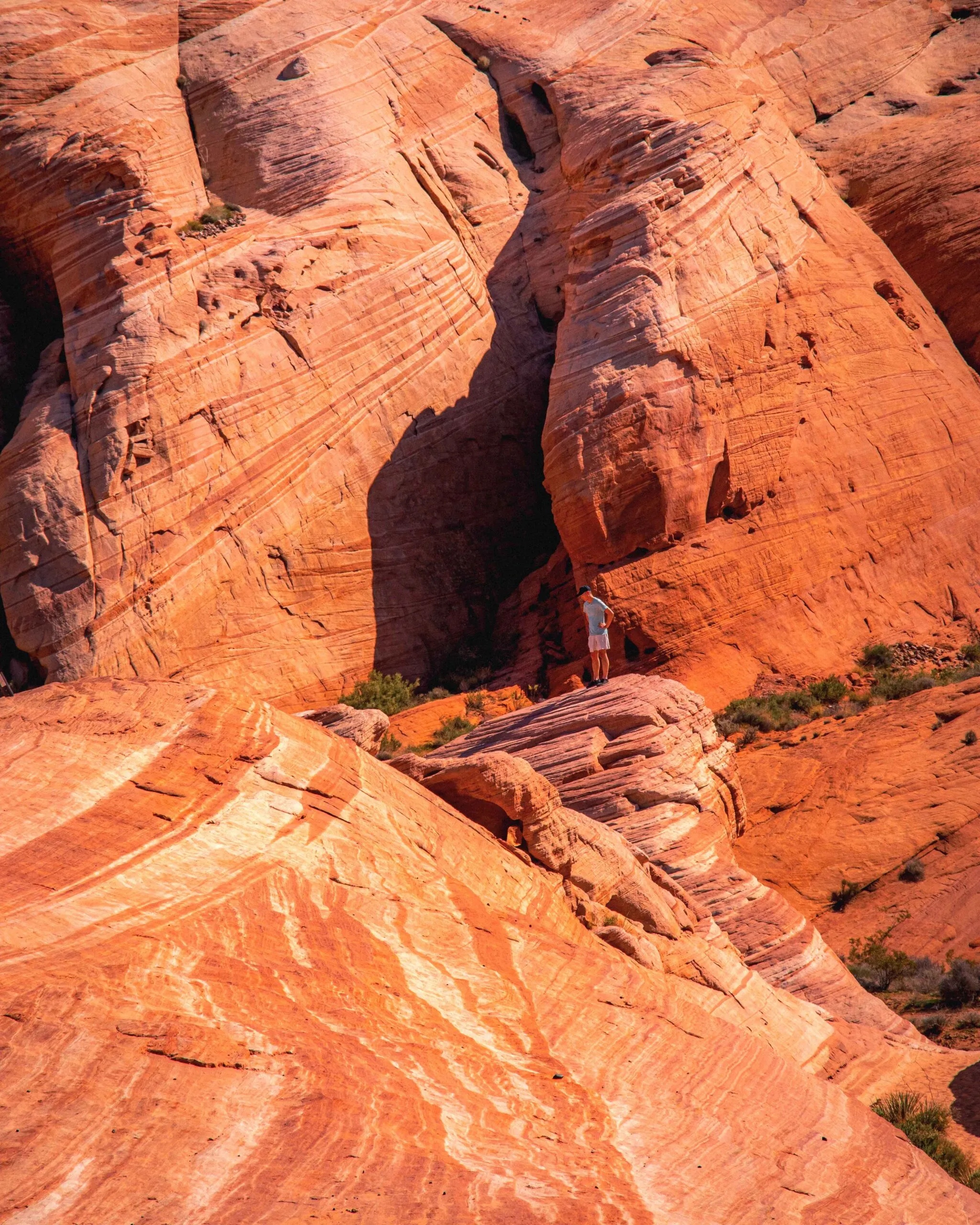 fire wave in valley of fire state park scaled