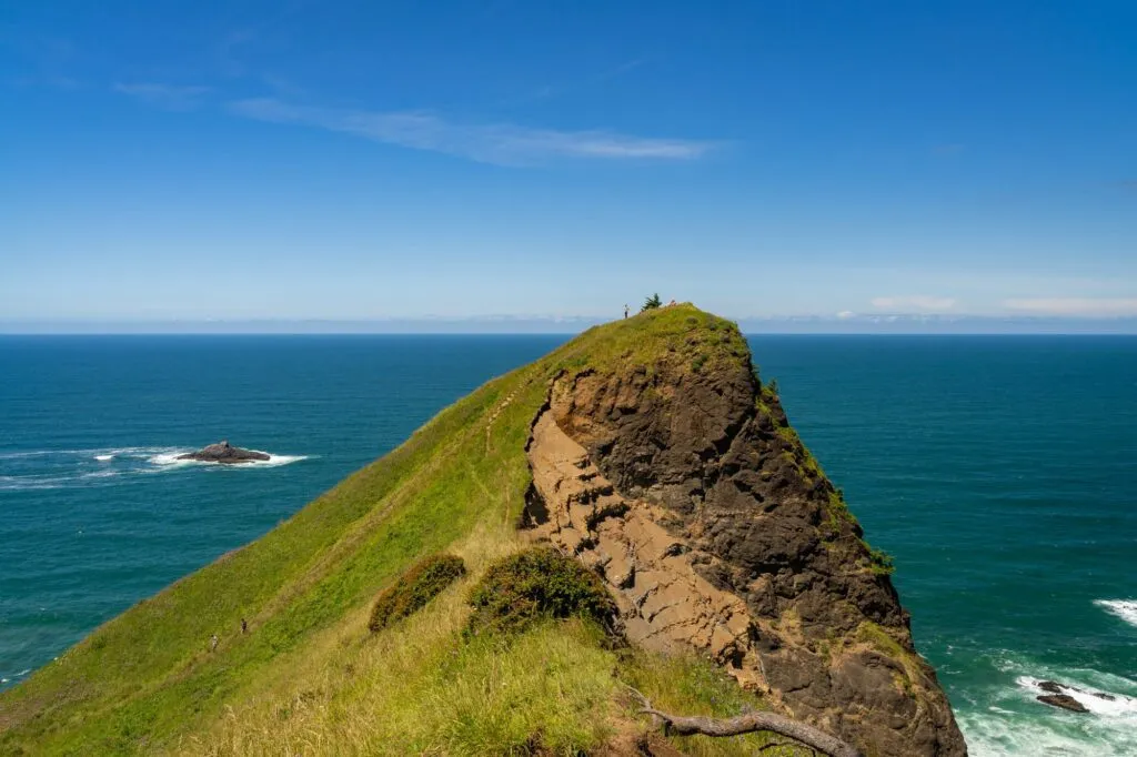 God's Thumb formation near Lincoln City, Oregon