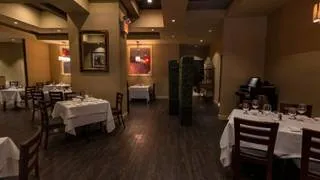 Gourmet dish served at Mike's Bistro, one of the acclaimed restaurants NYC