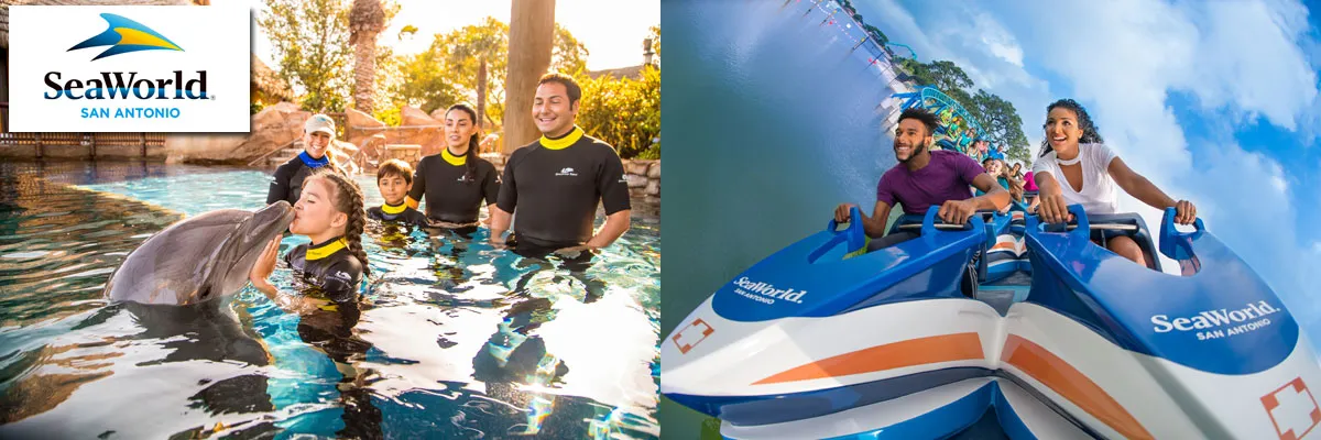Guests enjoying a show at SeaWorld San Antonio