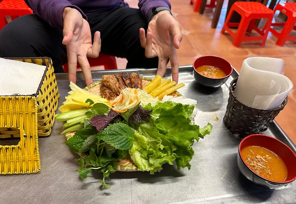 Hanoi Nem Nuong Nha Trang Que Hoa Ingredients