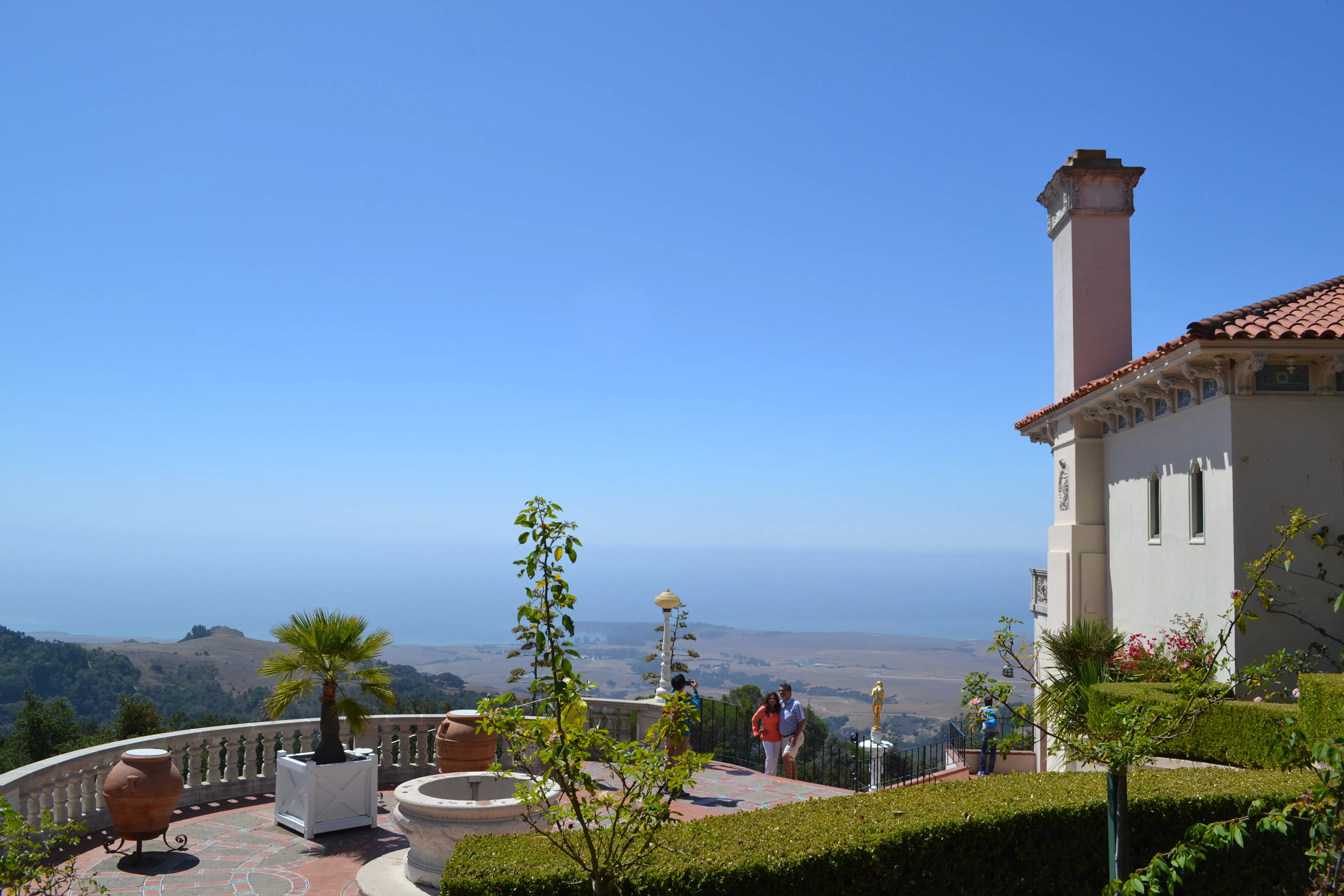 Hearst Castle architecture and grounds