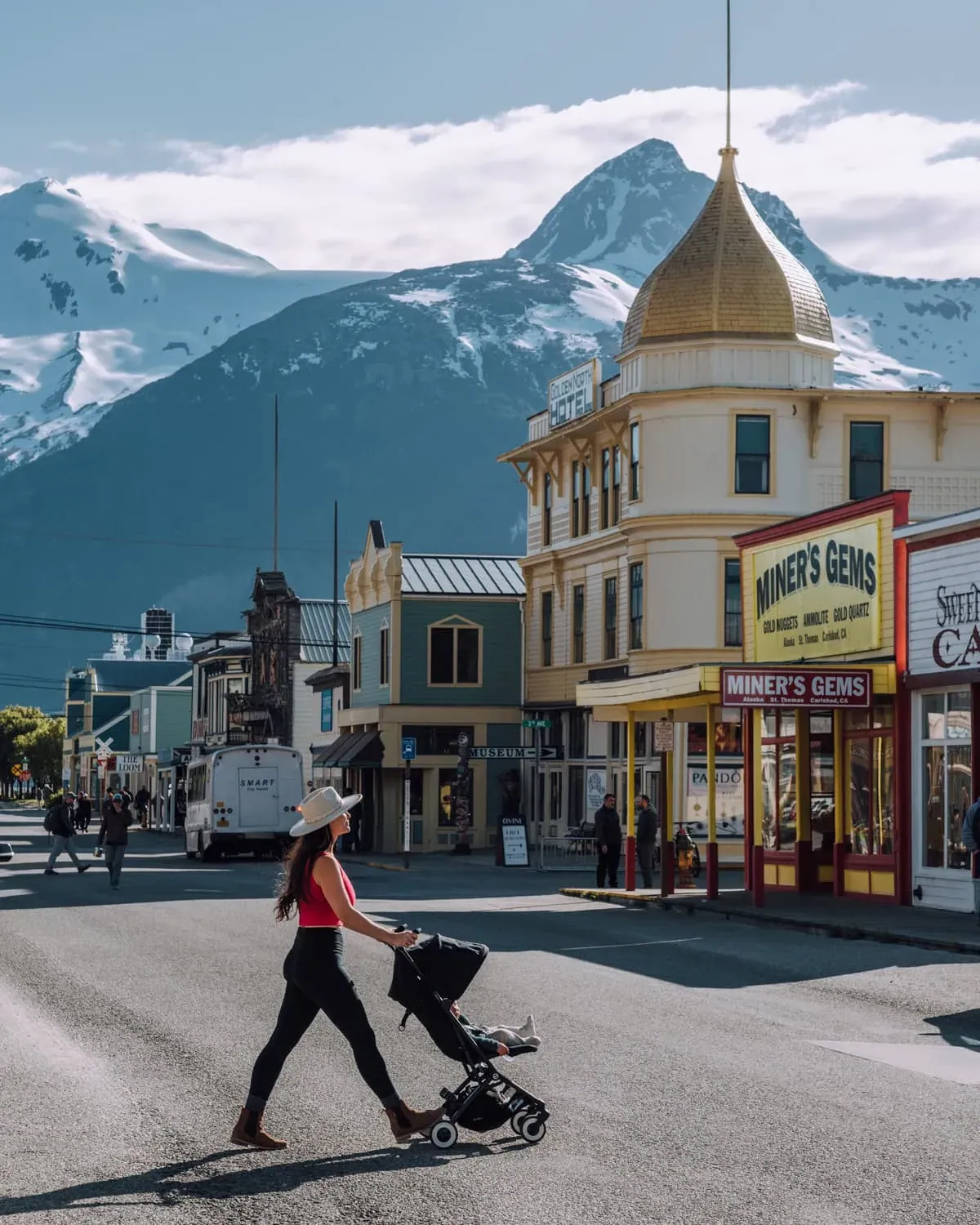 historic downtown skagway alaska