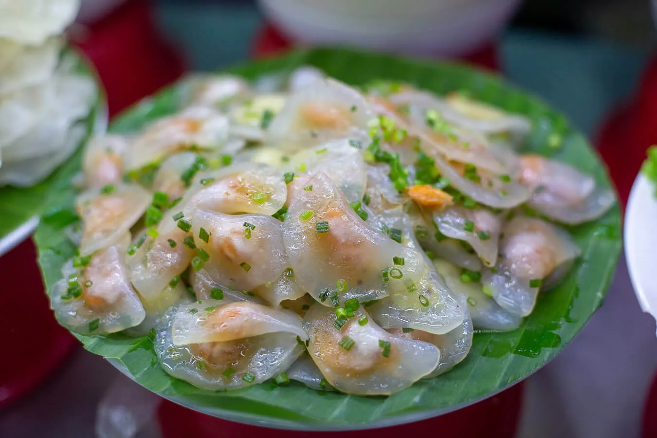 Hoi An specialities – Banh Bot loc – found in restaurants and market stalls all over town. Photo: Hidden Hoi An