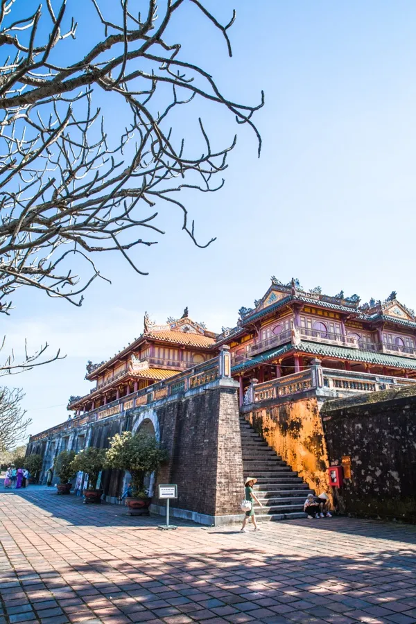 Imperial City complex in Hue, Vietnam