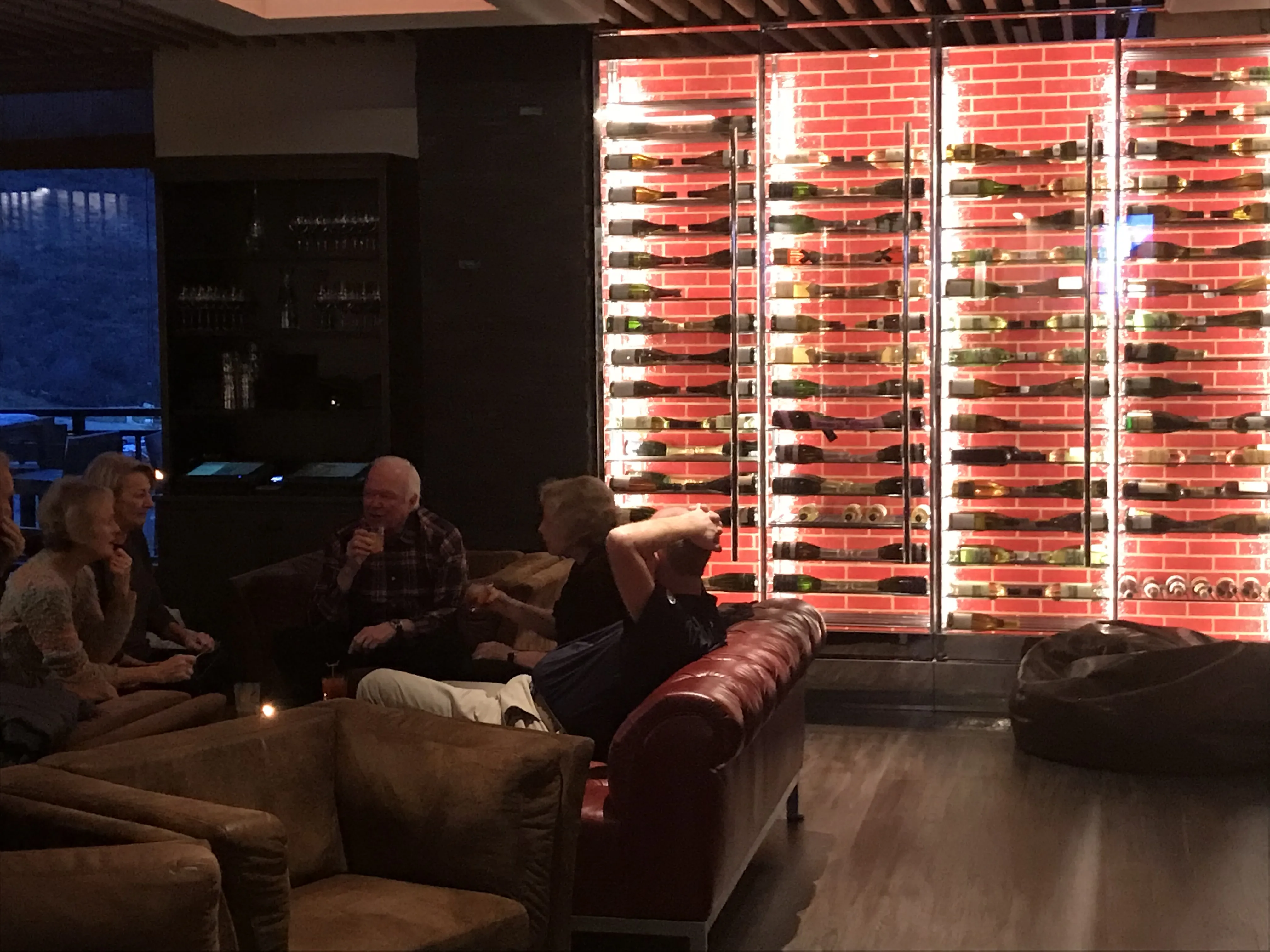 Interior dining area at Toro Kitchen &amp; Lounge in Viceroy Snowmass