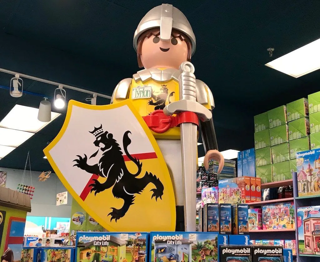 Interior of Terra Toys store in Austin, filled with various toys and gifts
