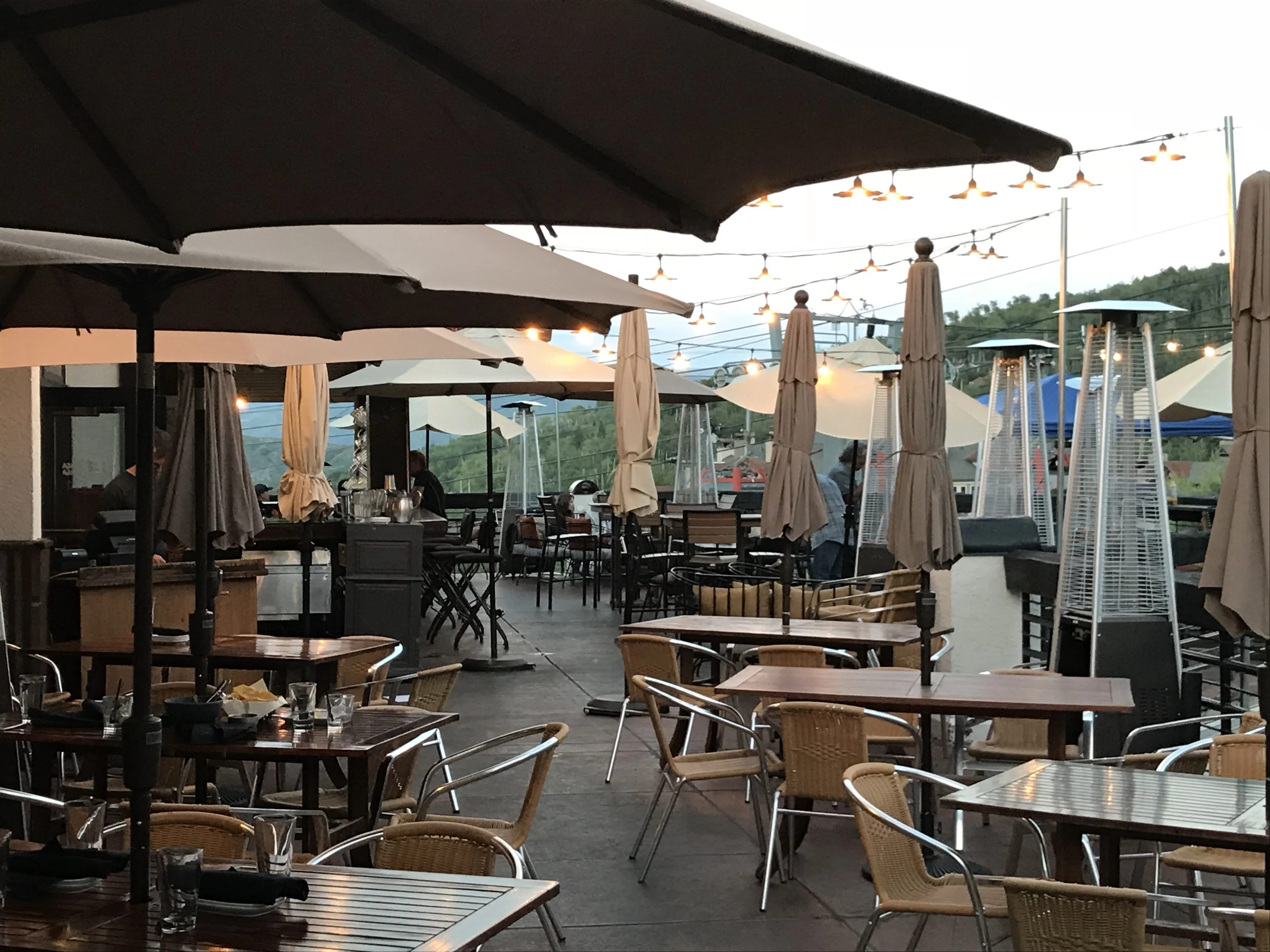 Interior view of Venga Venga restaurant in Snowmass