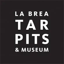 La Brea Tar Pits and Museum logo showing a mammoth