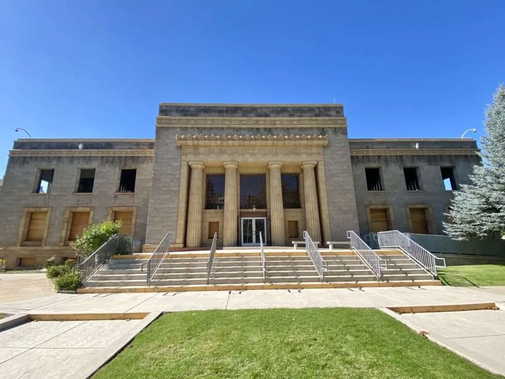 Lassen County courthouse in Susanville